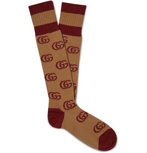 brown and tan gucci socks|gucci socks.